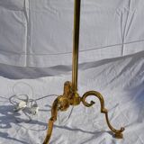 Louis XV style lamppost in gilded bronze