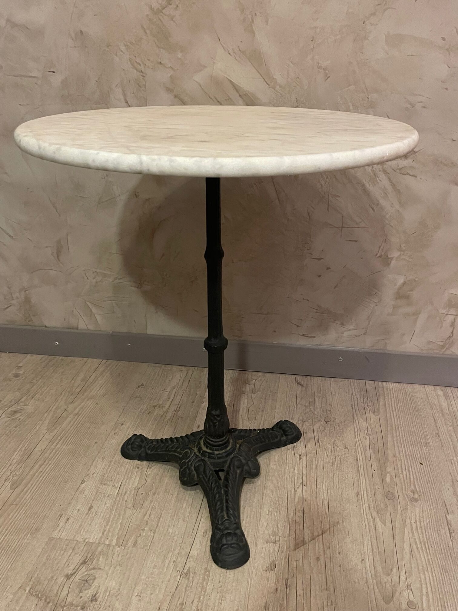 Marble bistro table