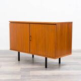 1960s walnut two-door cabinet.