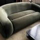 Emet three seater sofa, velvet deep soho home
