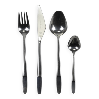 Helmut Alder Amboss Austria 2070 Flatware Cutlery for Six Persons, 1960s