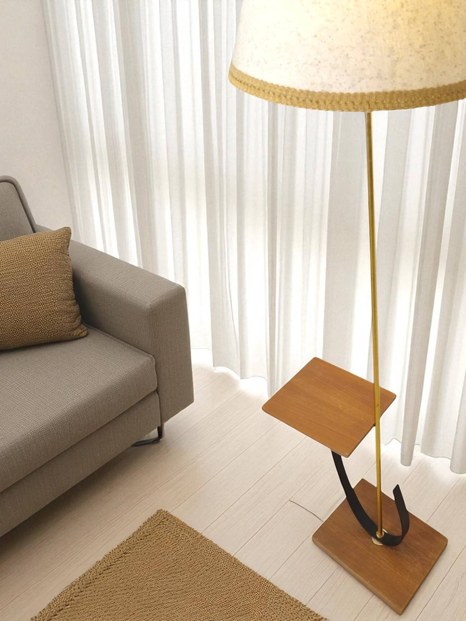 Vintage Scandinavian reading lamp