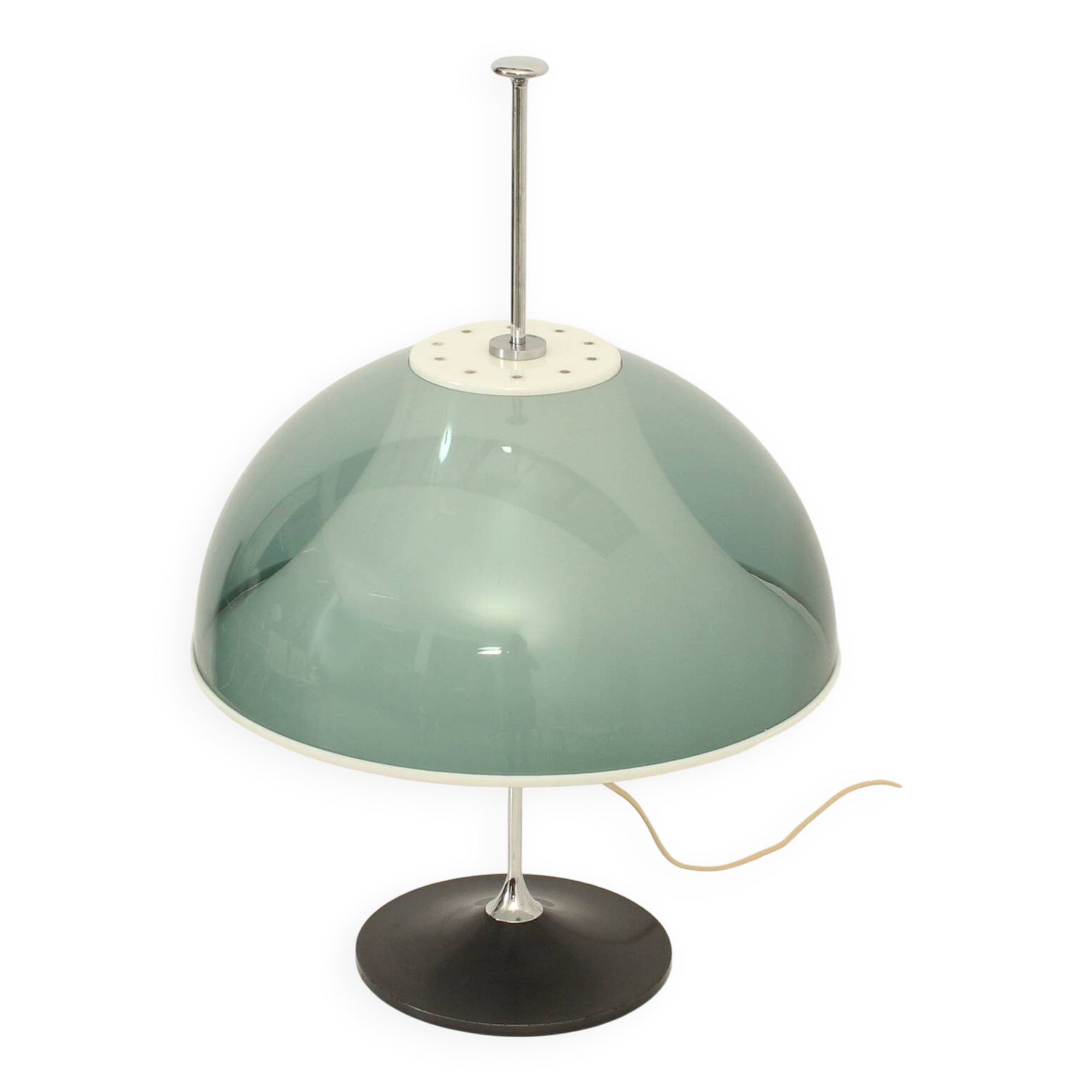 Adjustable table lamp by Elio Martinelli for Metalarte, 1962