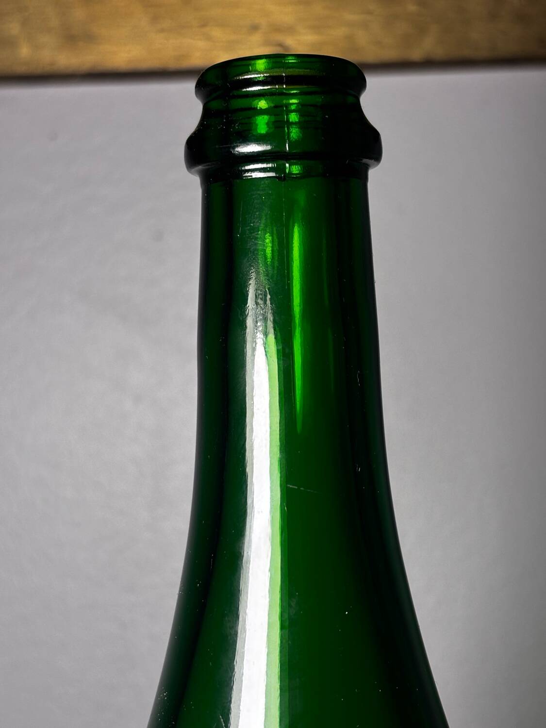 Collectible bottle of Émile Gallé champagne