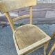 Pair of chairs bistro baumann French bistro chair vintage