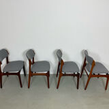 Danish mid-century palisander dining chair model 49 by erik buch for o.d. mobler, 1960s