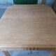 Renovated Art Deco dining table with extension.