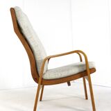 Fauteuil en contreplaqué Pastoe FB05 modèle homme