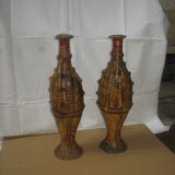 Pair of ancient kabyle amphorae in pottery