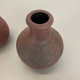 Set of 2 Studio Pottery Sculptural Objects Gerhard Liebenthron, Germany, 1970s