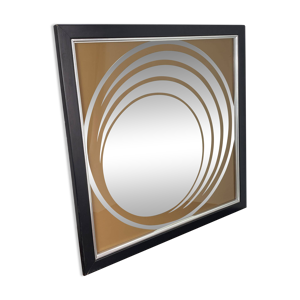 Grand miroir  Op Art, - made