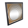 Grand miroir  Op Art, années 70,  Made in England