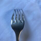 Paire de couvert de service en métal argenté 84g