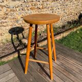 Vintage Scandinavian high stool, Nesto edition
