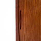 Teak highboard chest of drawers, Denmark, 1960s