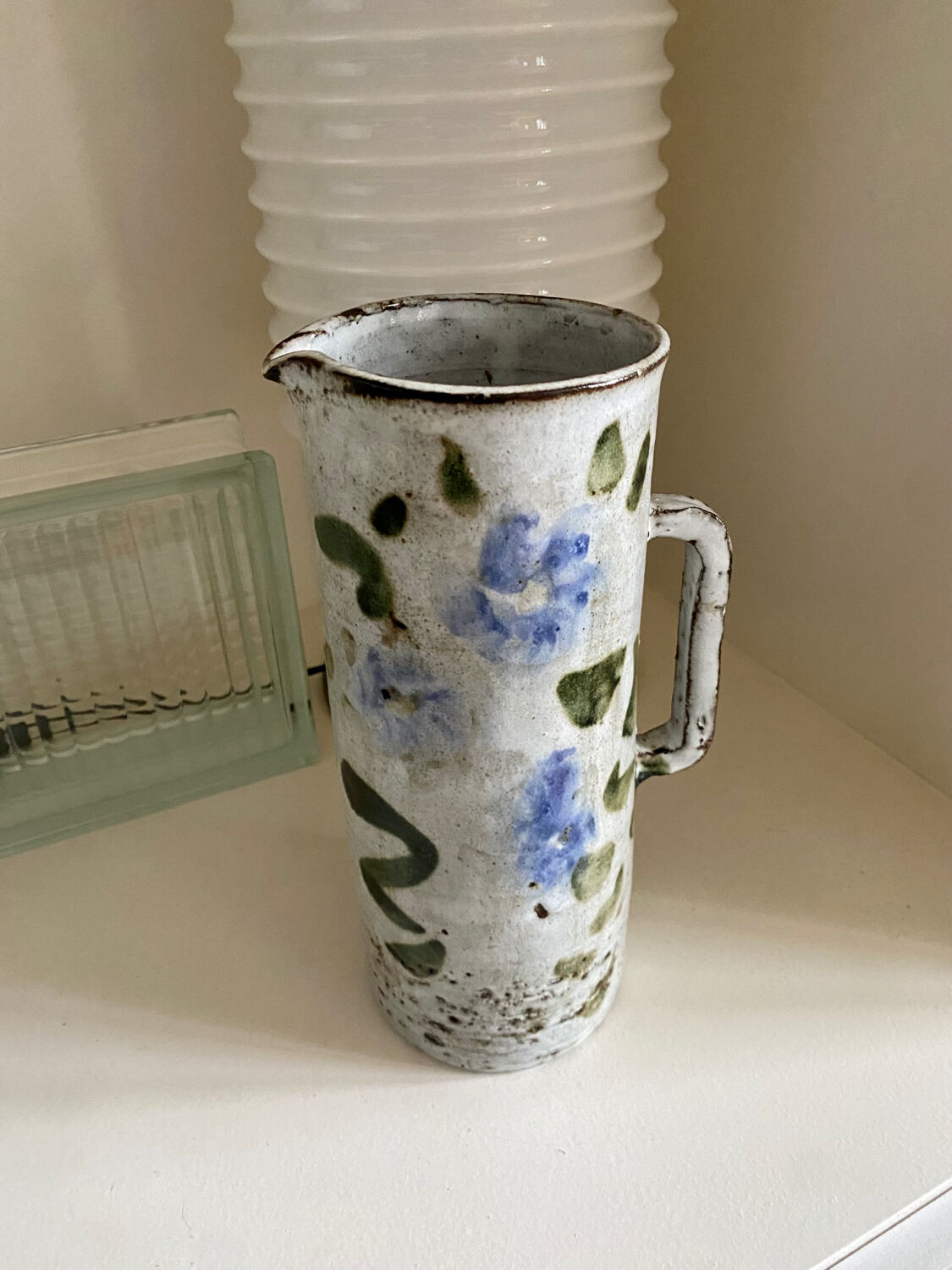 Pitcher Albert Thiry ceramic Vallauris