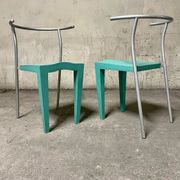 Pair of Dr. Glob chair by Starck for kartell in the 1990s