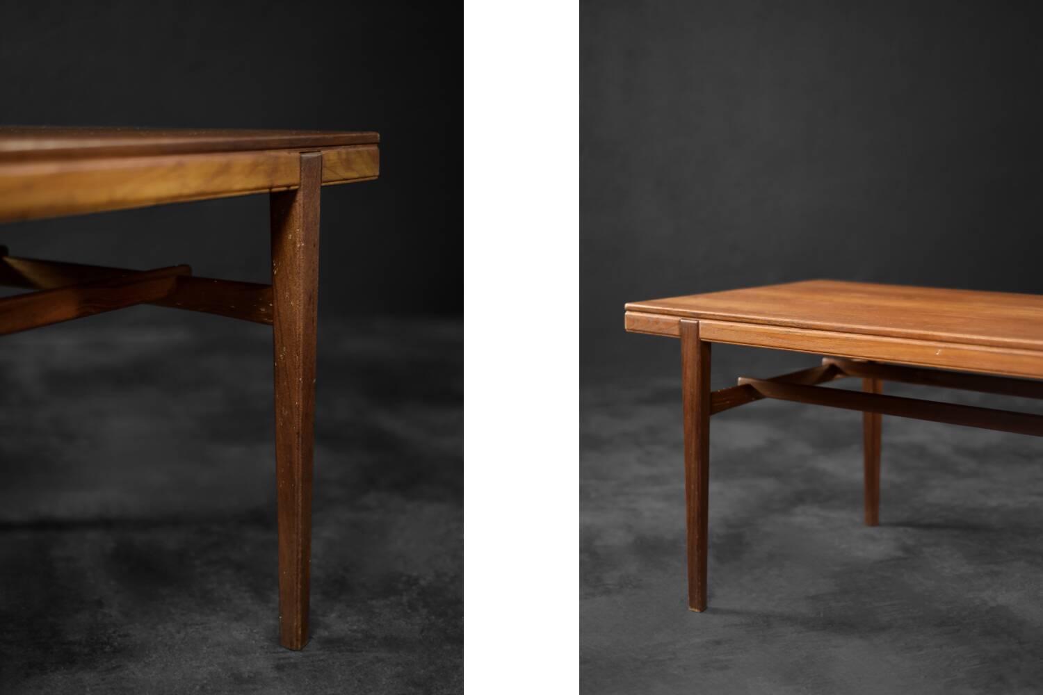 Vintage mid-century Swedish Cosmos coffee table by Tingströms.