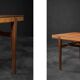 Vintage mid-century Swedish Cosmos coffee table by Tingströms.
