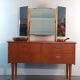 Coiffeuse Norvégienne en Teck convertible Commode, par Steen & Strøm's, Vintage Scandinave 1960s