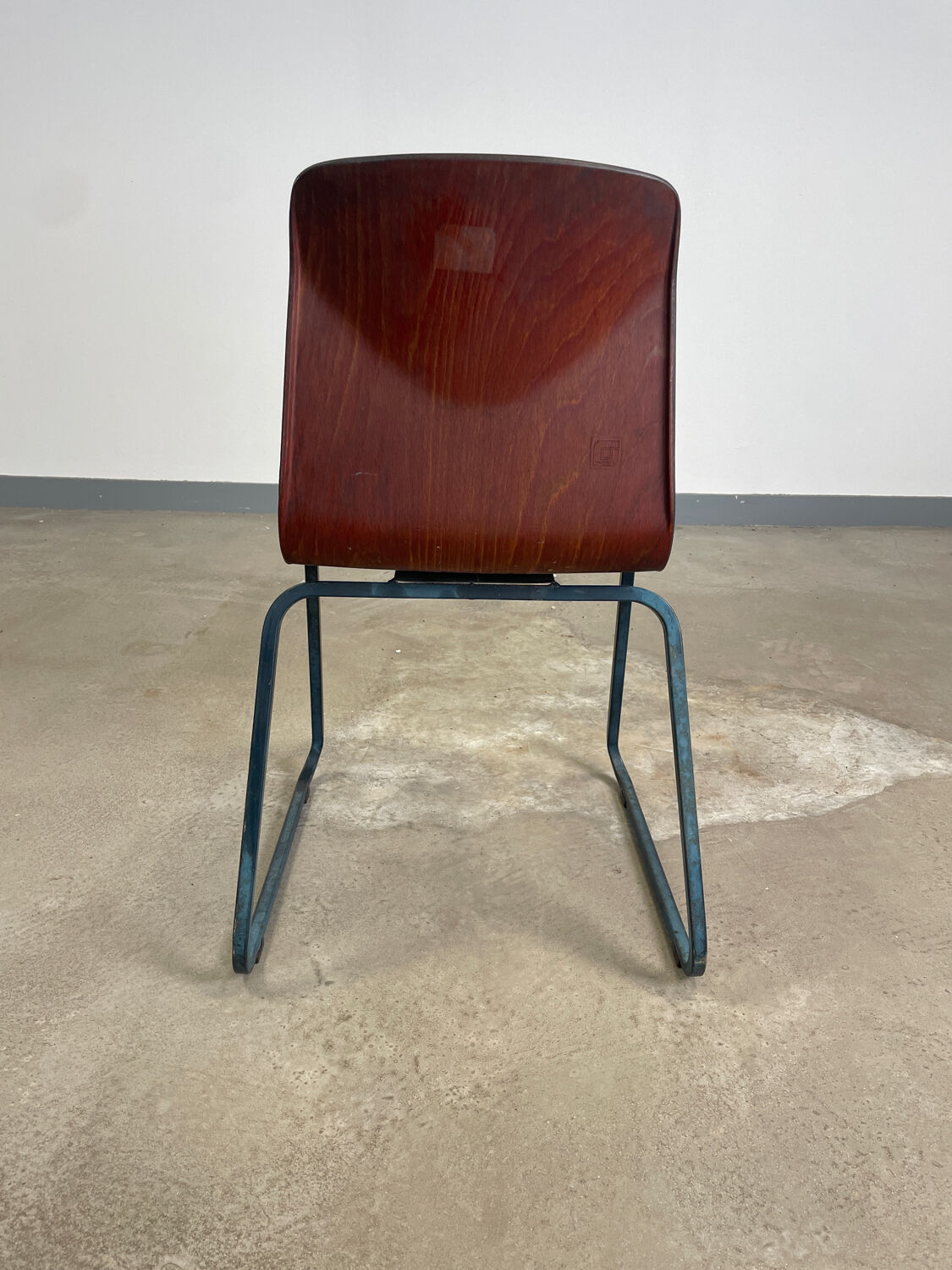 Lot 6 chaises Galvanitas « S23 », années 60, Hollande