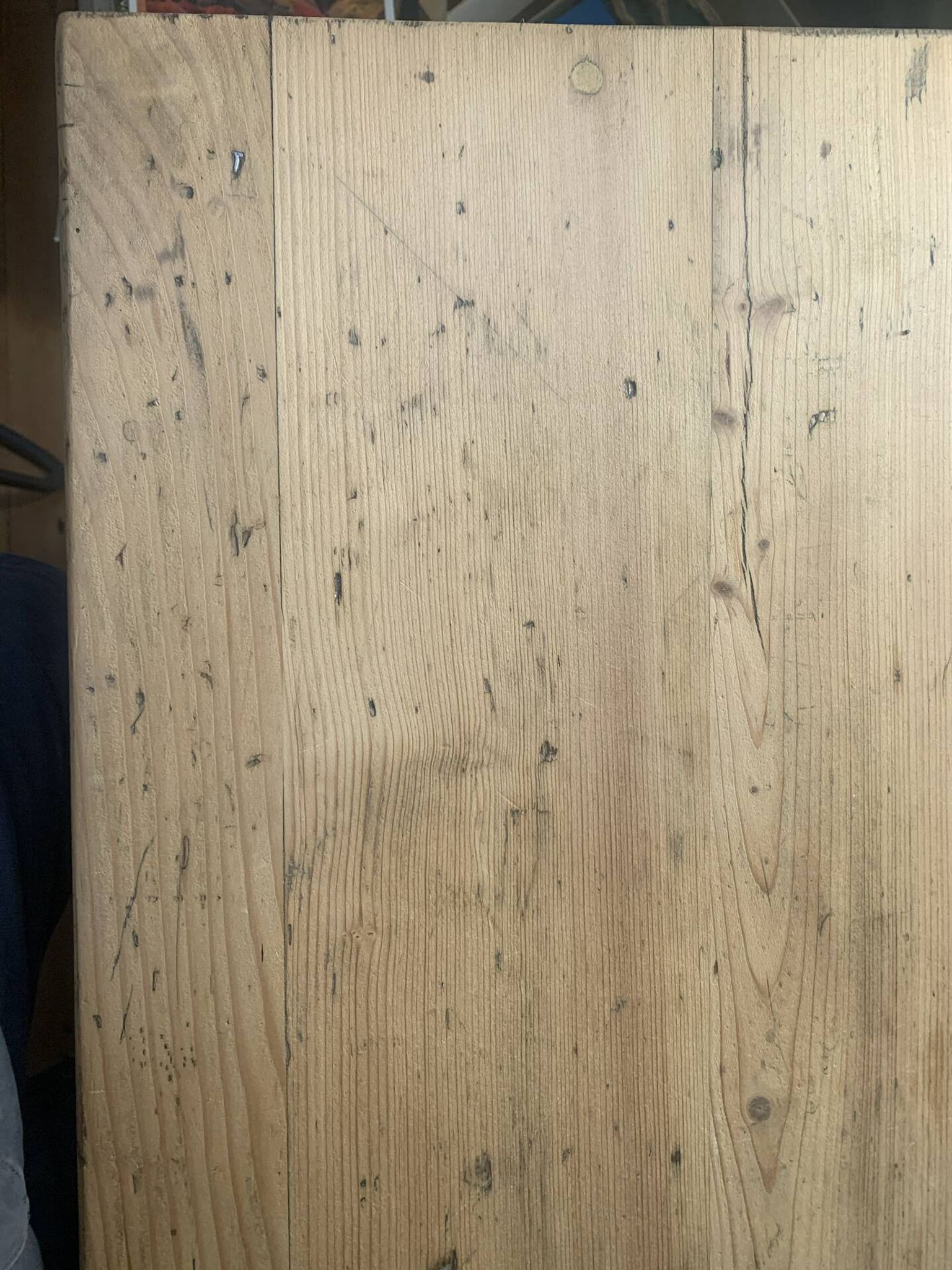 Solid wood desk, 1 drawer