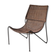 Frederick Weinberg USA rattan chair and metal structure, 1950