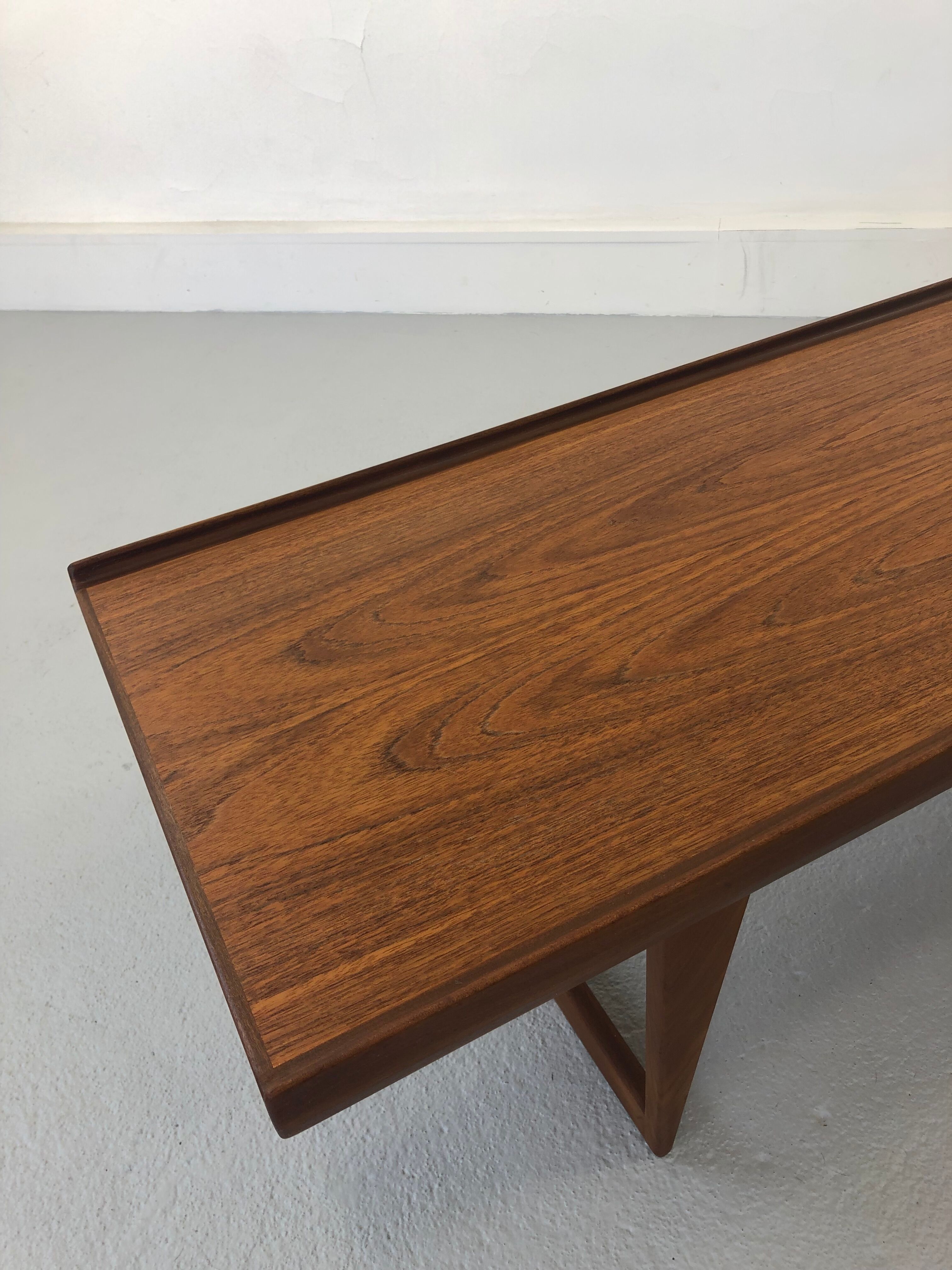 Mid-Century Danish Teak Coffee Table by Peter Løvig Nielsen for Løvig, 1960s