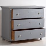 Antique grey chest of drawers (c.1920) #19