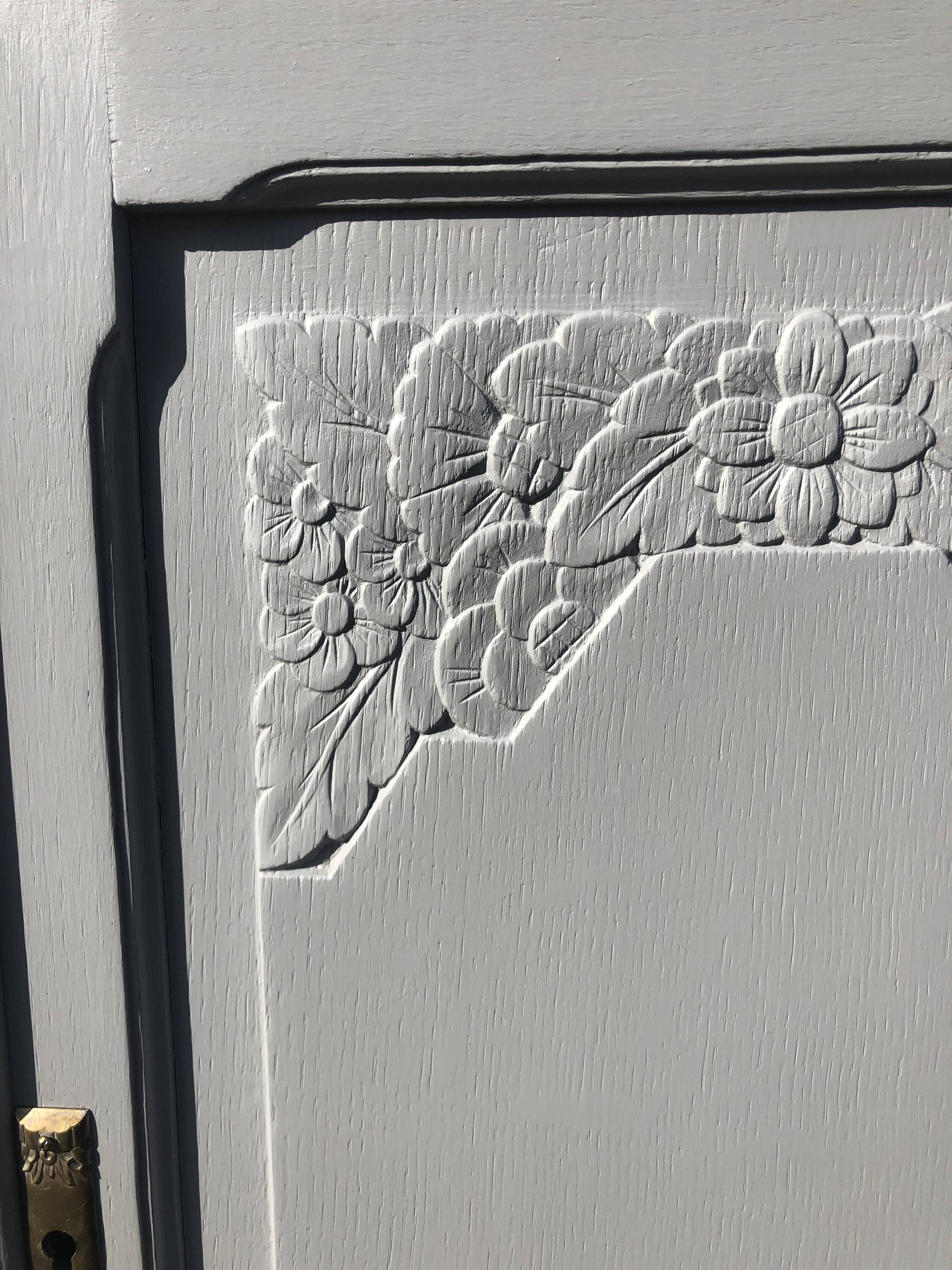 Grey Art Deco buffet