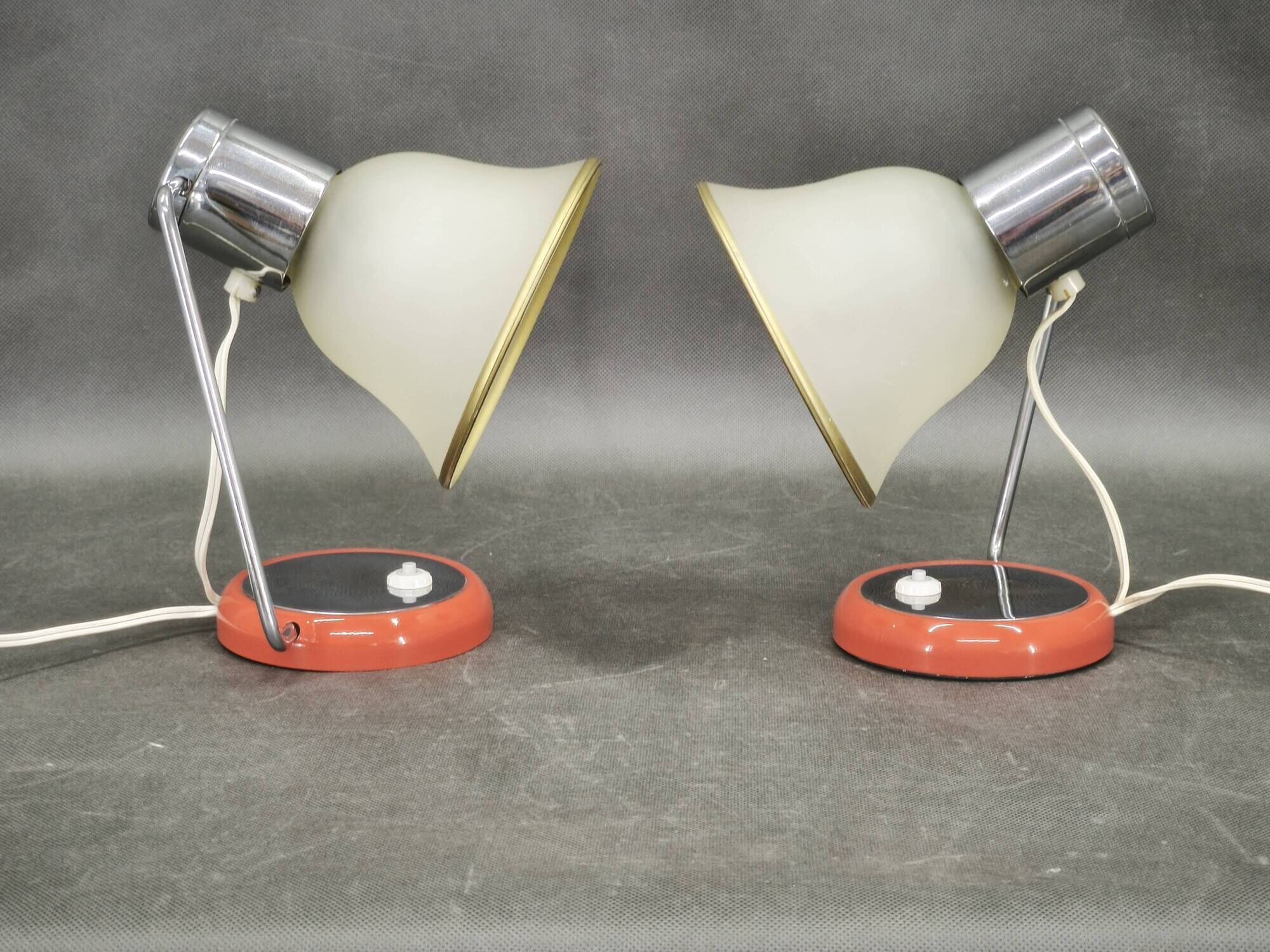 Pair of Drupol Czechoslovak Table Lamps, 1960s