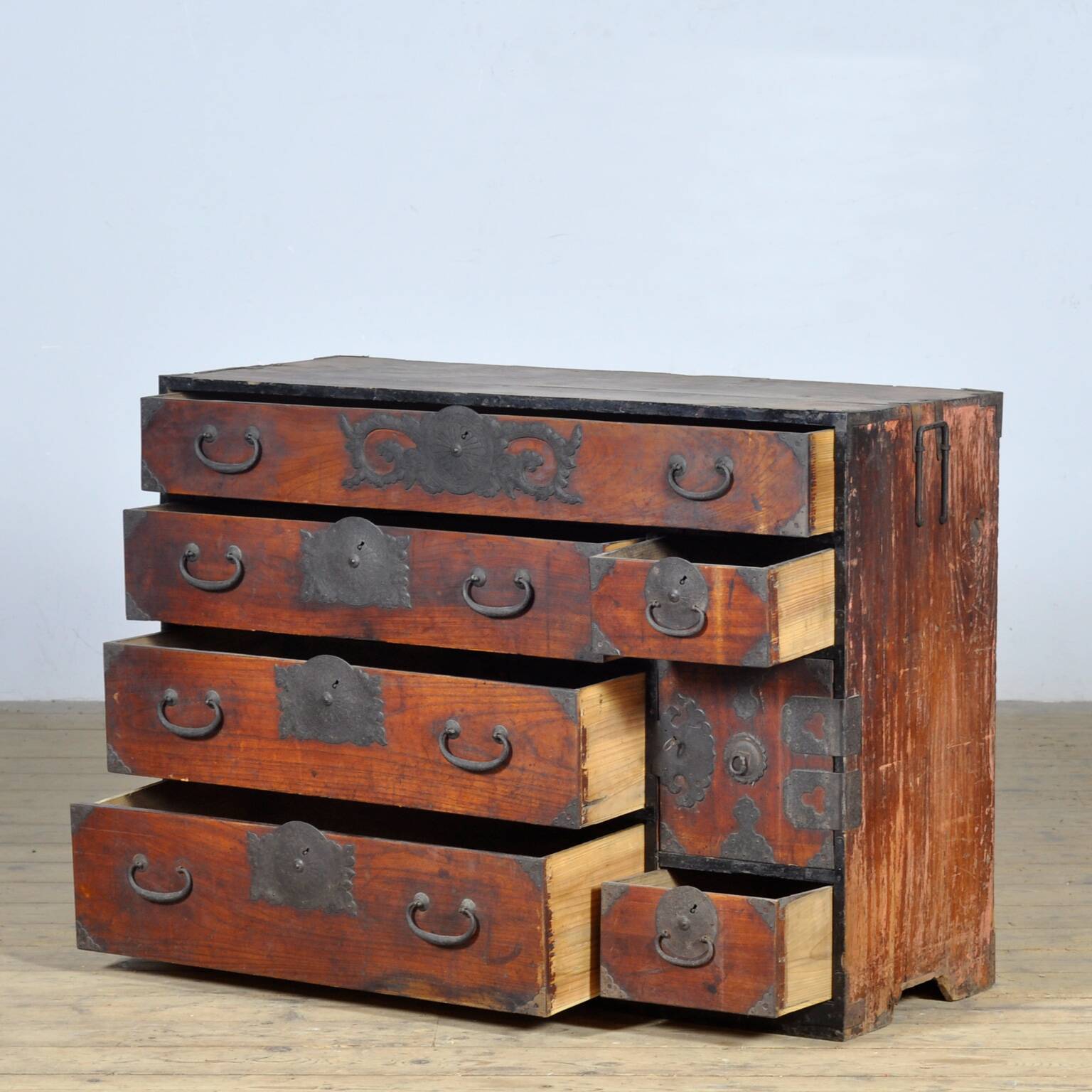 Japanese Tansu chest of drawers, circa 1890