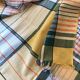 Checkered tablecloth