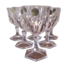 6 verres à eau modèle Chaumont par cristal d'Arques