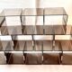 Set of 12 Michel Dumas lockers, smoked plexiglass and chrome insert.