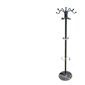 Vintage 1980s freestanding coat rack