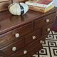 Half-moon commode