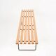 Mid-century slatted bench by Harry Bertoia for Knoll International, USA, 1960s.