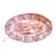 Plat vaisselle anglais rose Villeroy et Boch