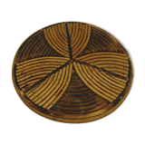 Dessous de plat rotin vintage