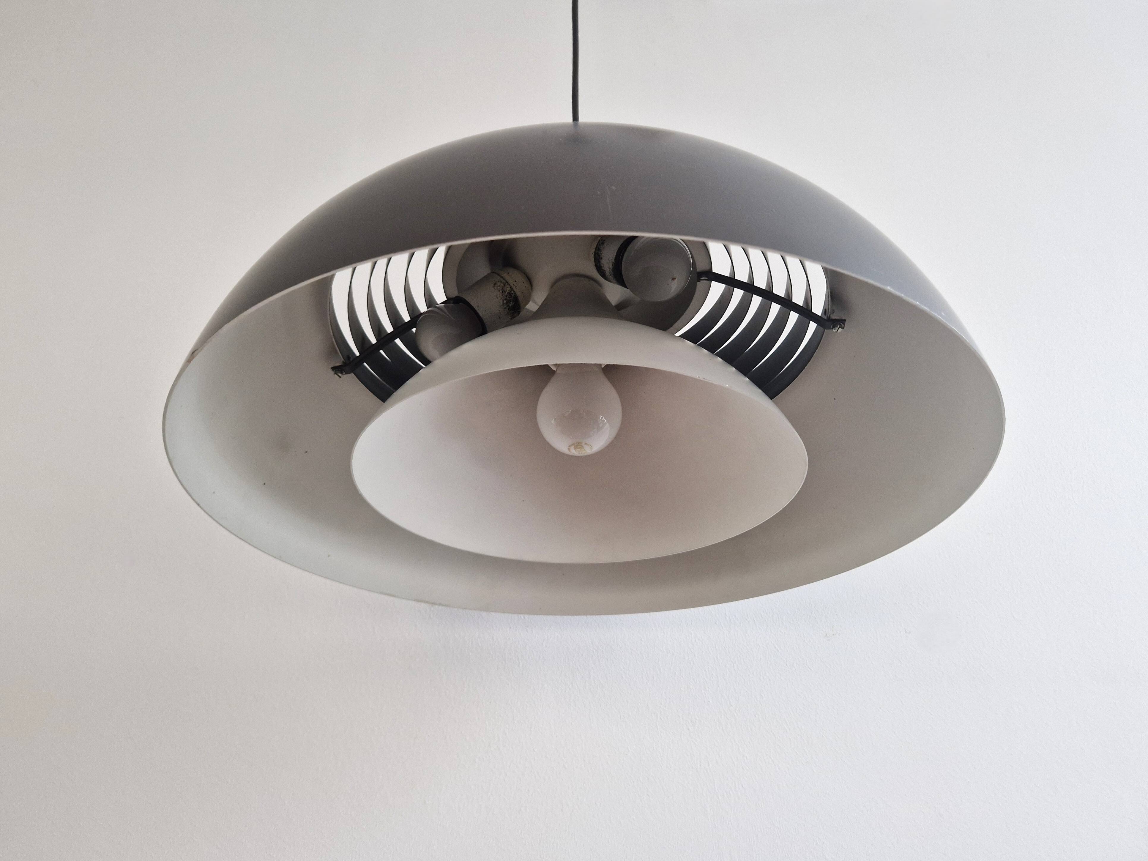 Dark brown 'AJ Royal' pendant lamp by Arne Jacobsen for Louis Poulsen, Denmark 1958