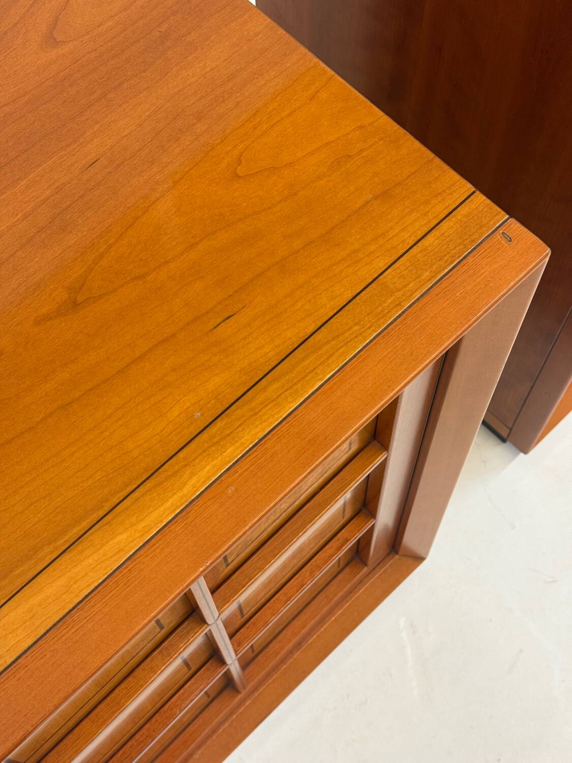 Ensemble de meubles italiens brutalistes Caccia alla Volpe pour Linea Arredo