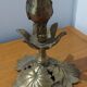 Art Nouveau bronze candlestick