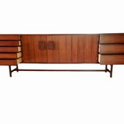 Rosewood Sideboard by Inger Klingenberg for Fristho,  1960s