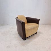 Set of 2 Calia Club or Lounge Chairs, Italy 1980's