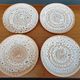 Set 4 flat plates Falcon vintage Niderviller special Pancakes