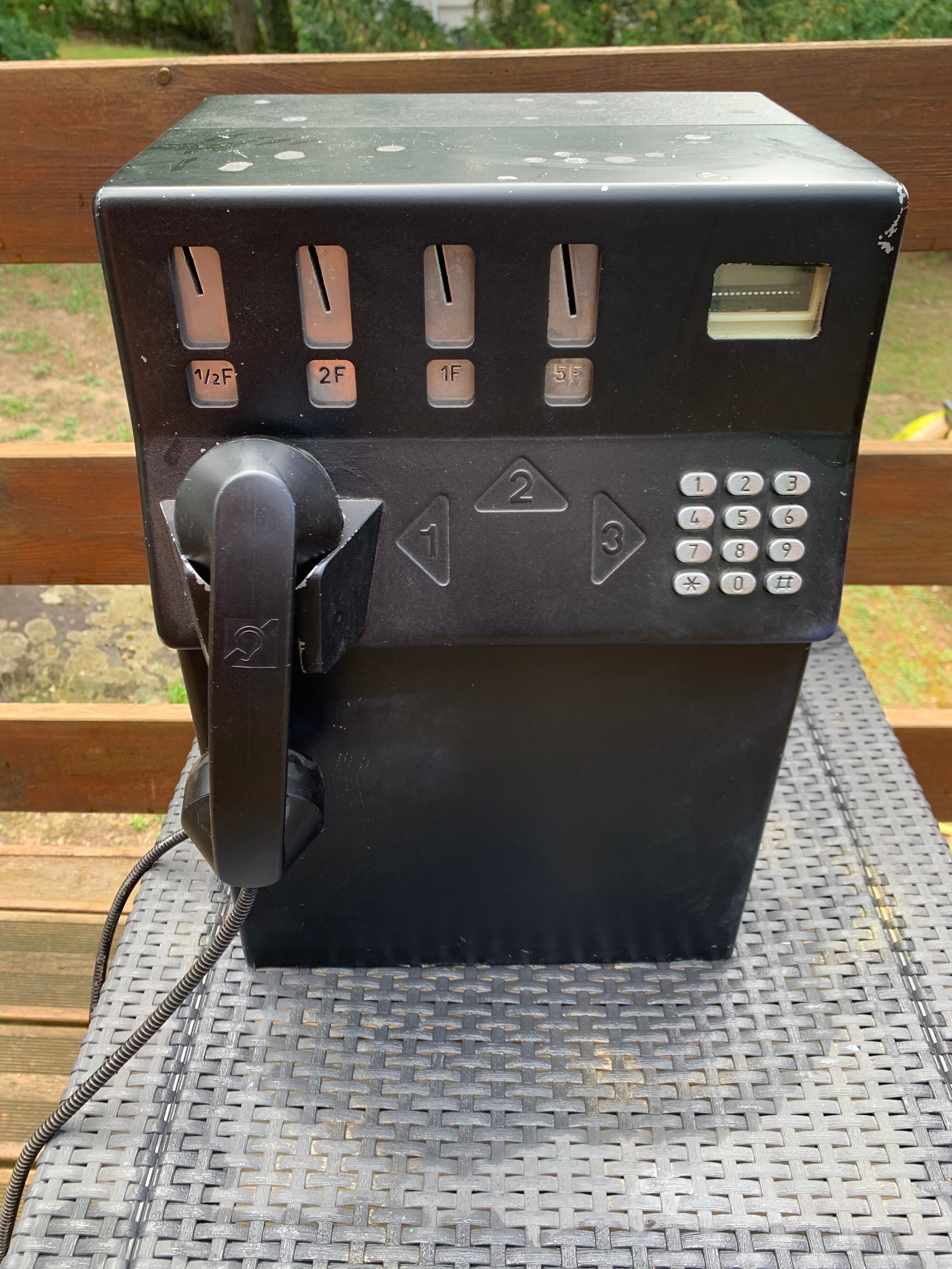 Phone booth phone 70 years