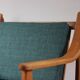 Fauteuil scandinave vintage 1960