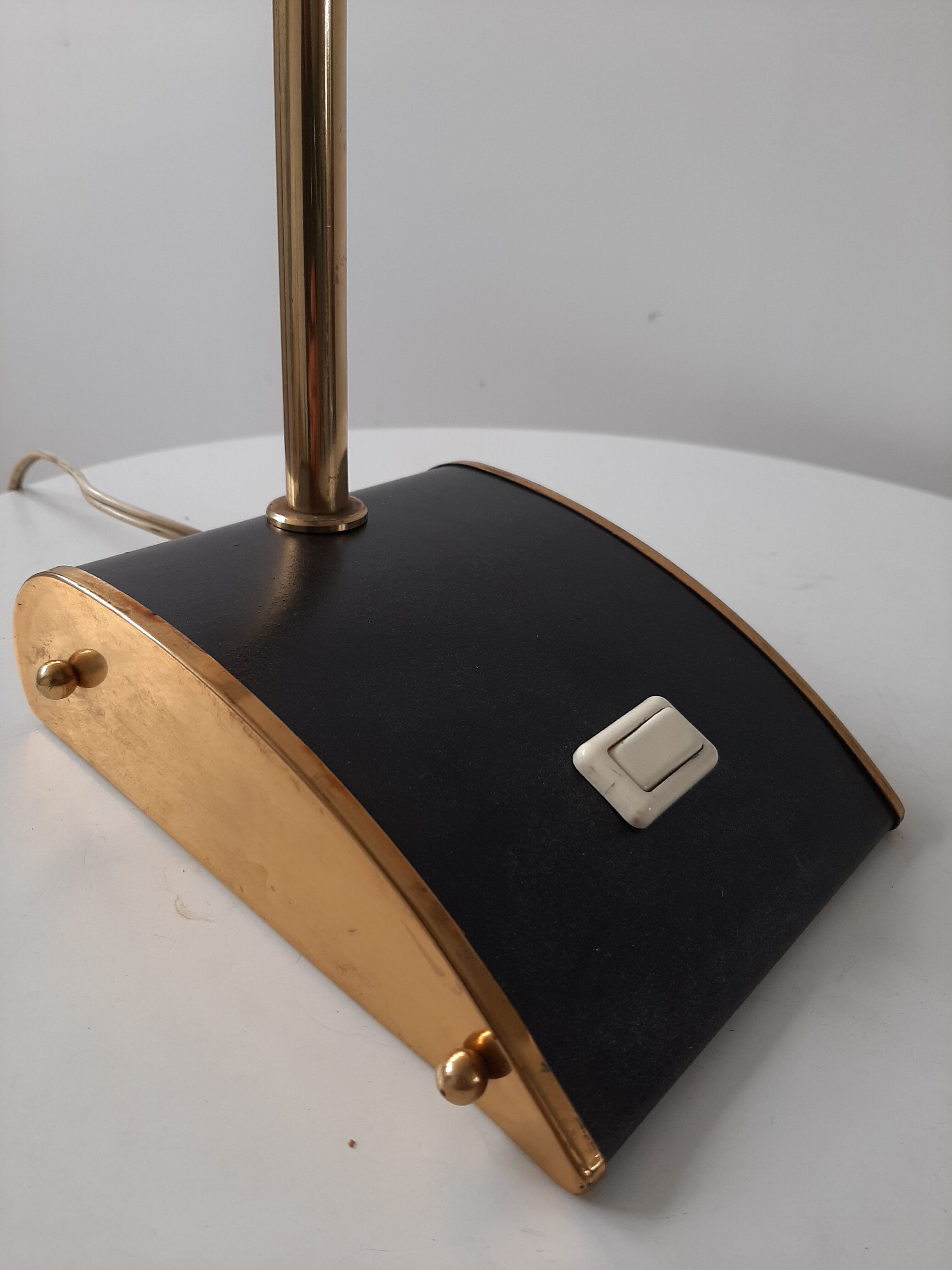 Old notary desk lamp