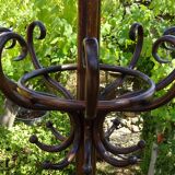 PORTE MANTEAUX PERROQUET THONET DOUBLE TETE ART NEW